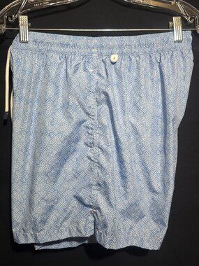 Fedeli 5" IS Swimwear - Madeira - Blue Geo Pattern - Sz L*